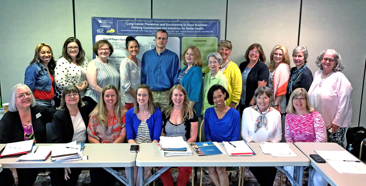 Kentucky site visit meeting with regional cancer coordinators